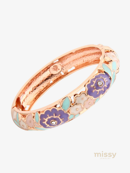 Jaslin Pink-lavender Bangle