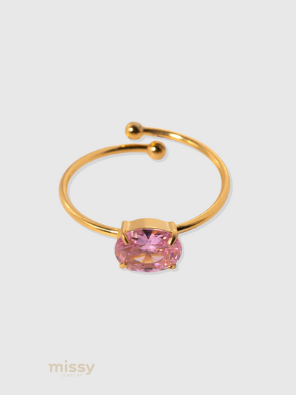Betsabe Delicate Zircon Ring