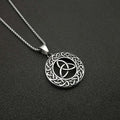 Celtic Triquetra Wisdom Necklace