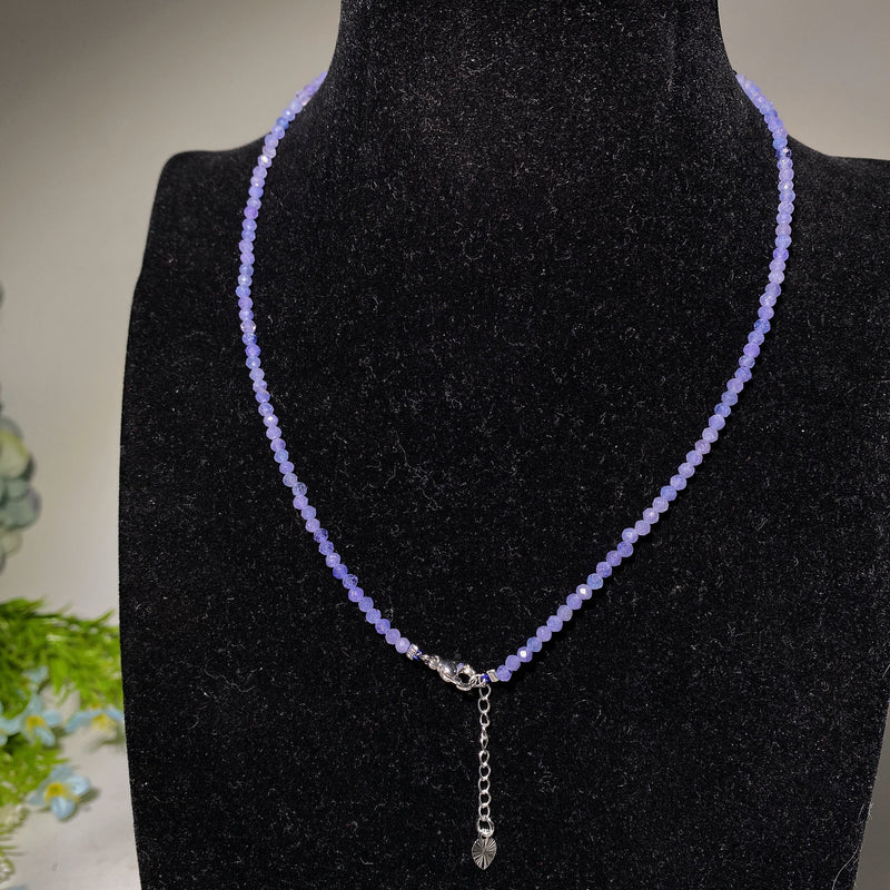 2mm Mixed Crystal Faceted Spiritual Necklace Healing Energy