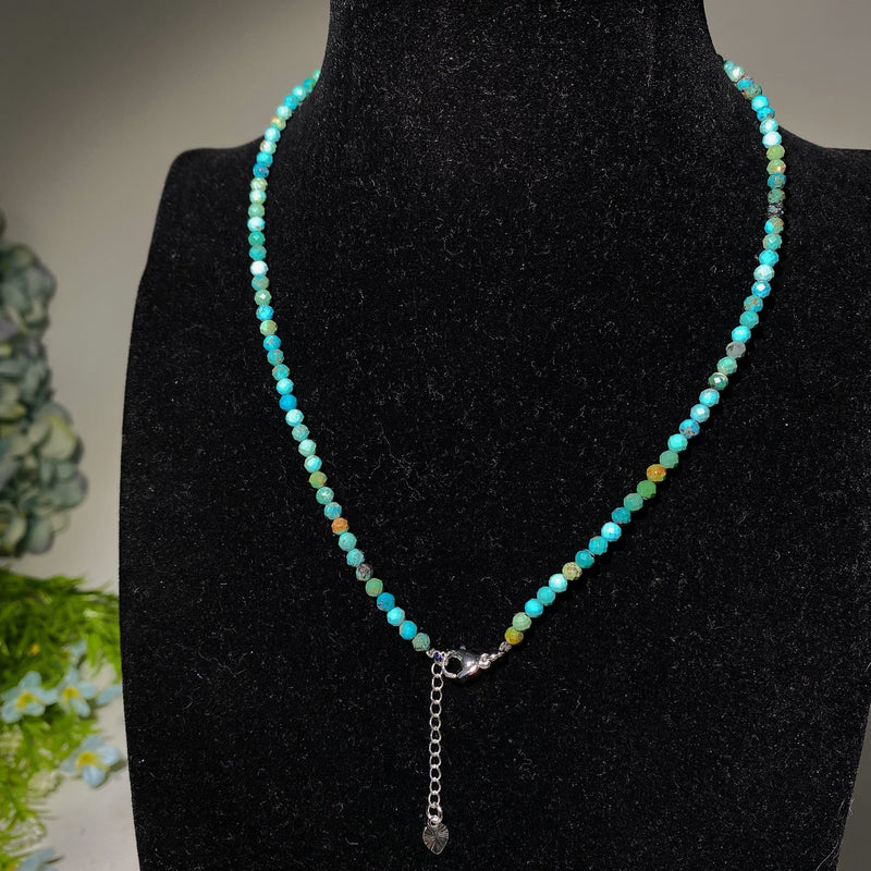 2mm Mixed Crystal Faceted Spiritual Necklace Healing Energy