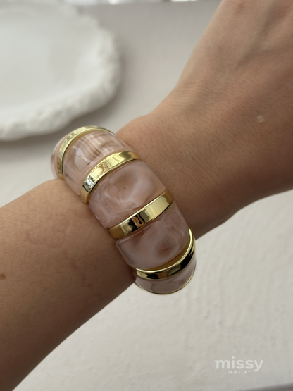 Marie Resin Bracelet Set