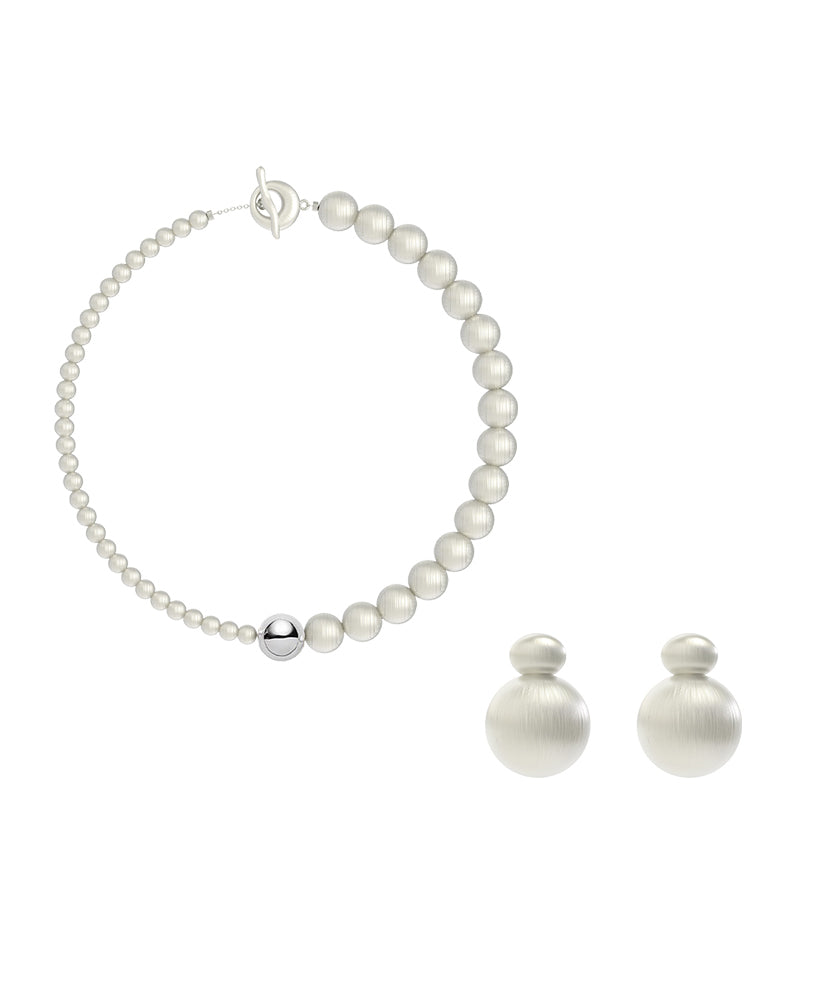 Original Design Alloy Necklace and Stud Earrings Set