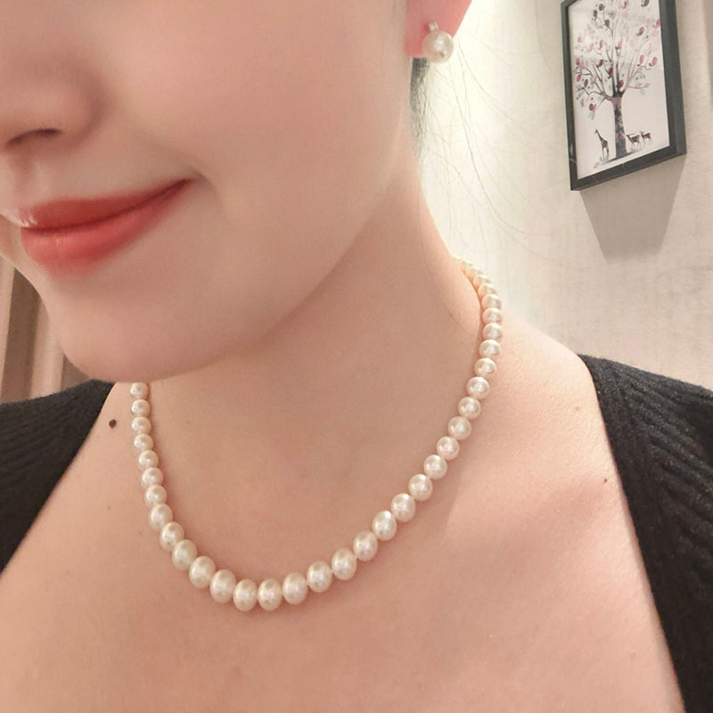 Quality 7-8mm Freshwater Pearl Necklace
