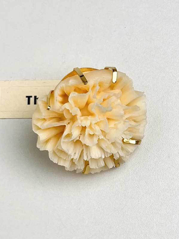 Flower Shape Pleated Rings Accessories