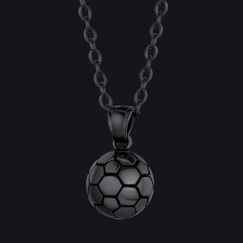 Soccer Pendant Necklace for Sport Fans and Player