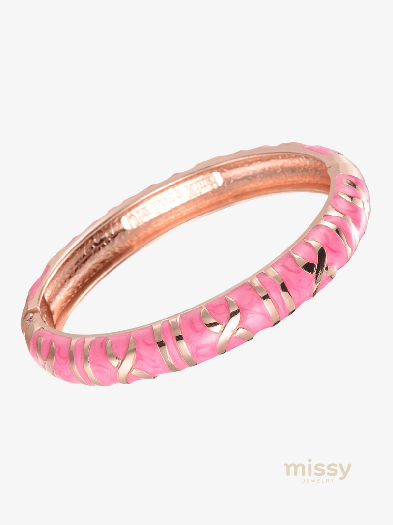 Jaslin Pink-lavender Bangle