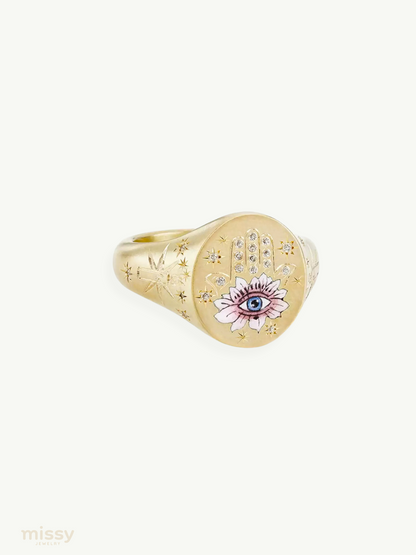 Annora Painted Adjustable Rings