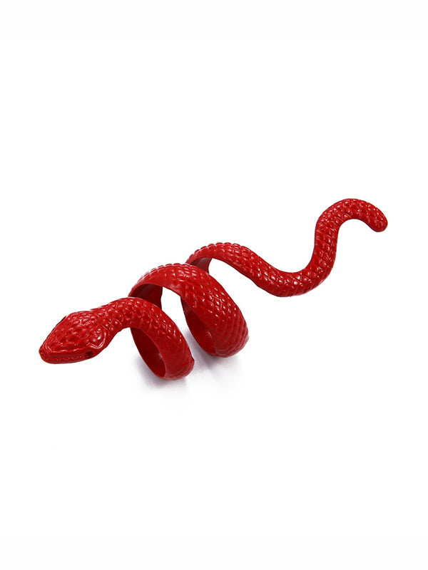 Snake Shape Color Rings Accessories