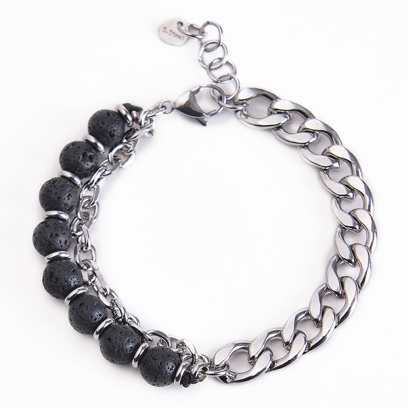 8mm Tiger Eye Picasso Jasper Energy Bracelet