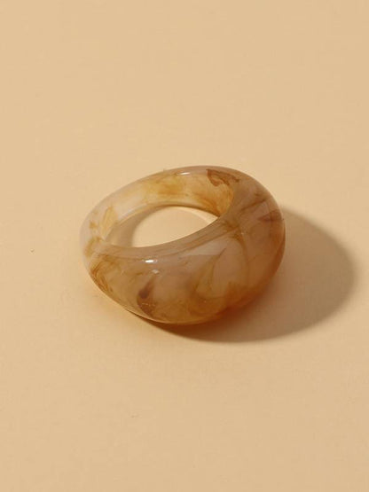Vacation Style Colorful Ring