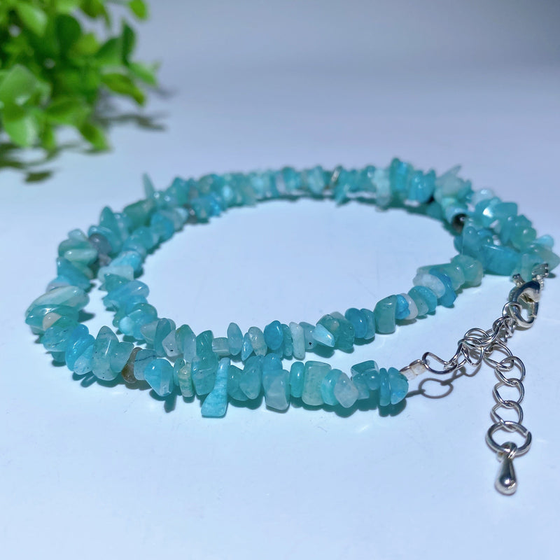 40cm Mixed Crystal Chips Spiritual Healing Necklace