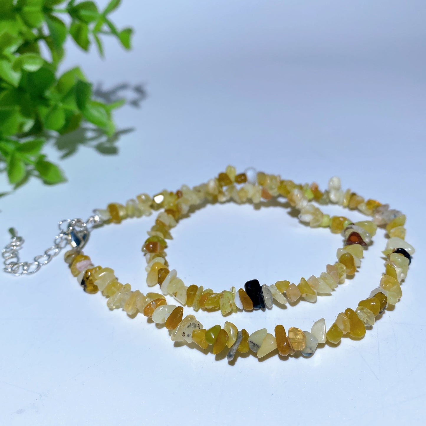 40cm Mixed Crystal Chips Spiritual Healing Necklace