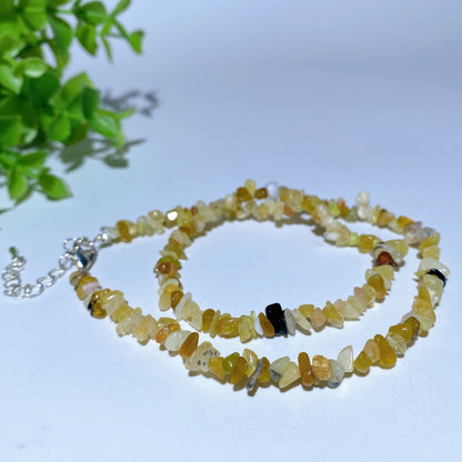 40cm Mixed Crystal Chips Spiritual Healing Necklace