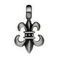 Pewter Fleur De Lis Charm Pendant