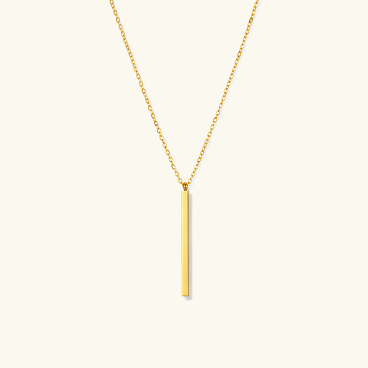 Allison Gold Bar Necklace