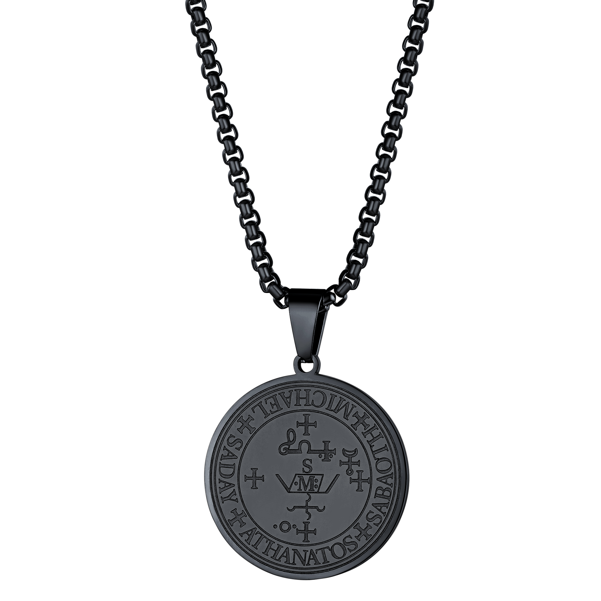 Sigil of Archangel Michael Talisman Necklace for