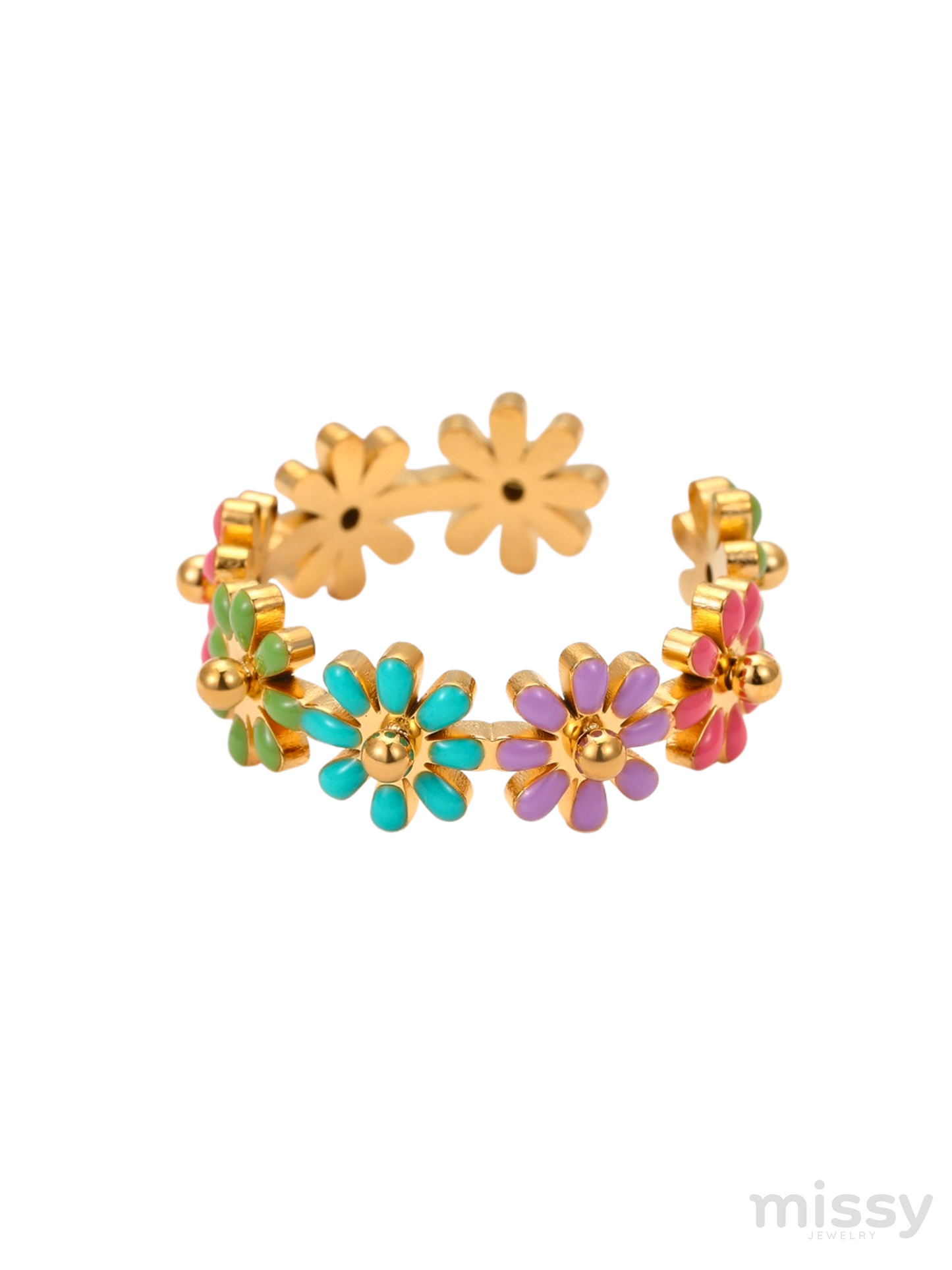 Hera Daisy Bloom Ring