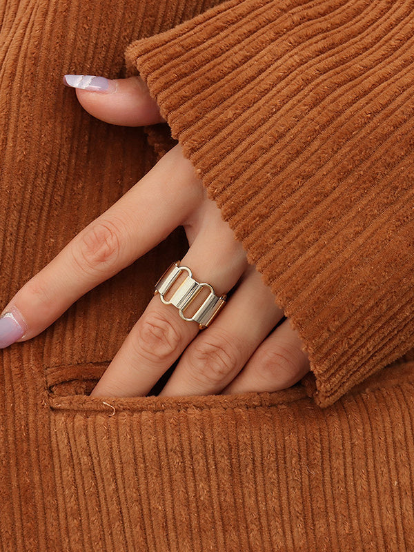 Chains Hollow Color Rings Accessories