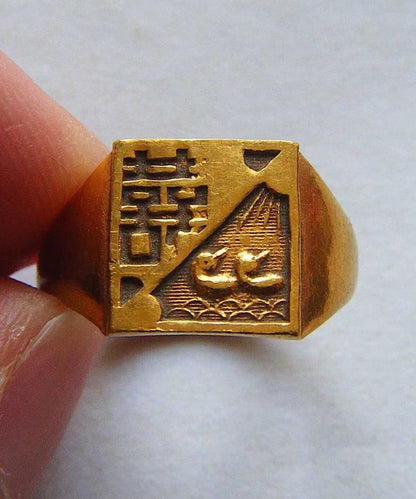 Gold Sterling Silver Overgild Rings