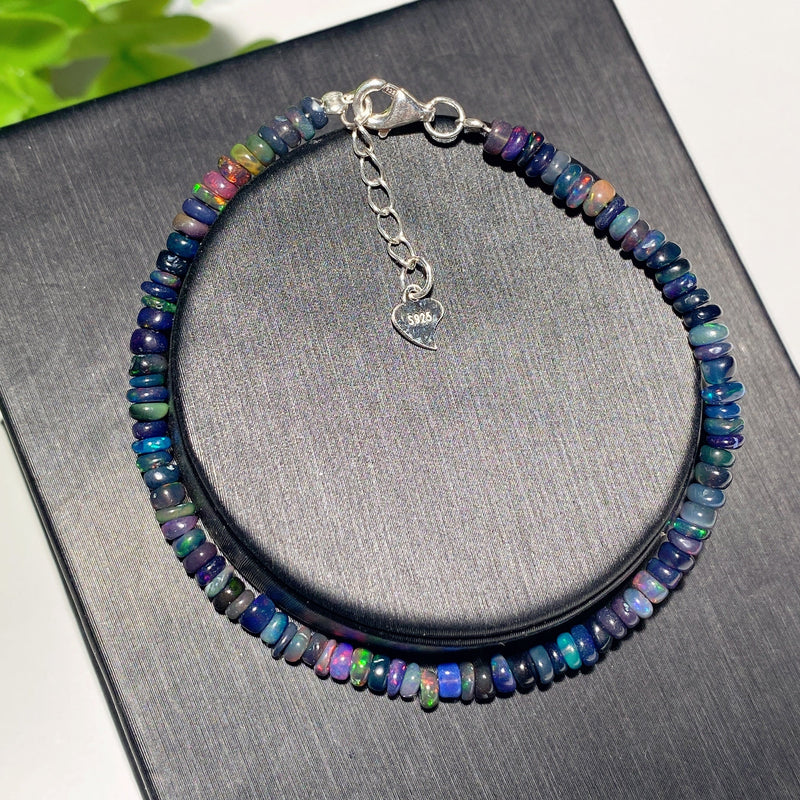4mm Rainbow Opal Spiritual Healing Bracelet