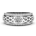 Celtic Flower of Spiritual Clarity Ring