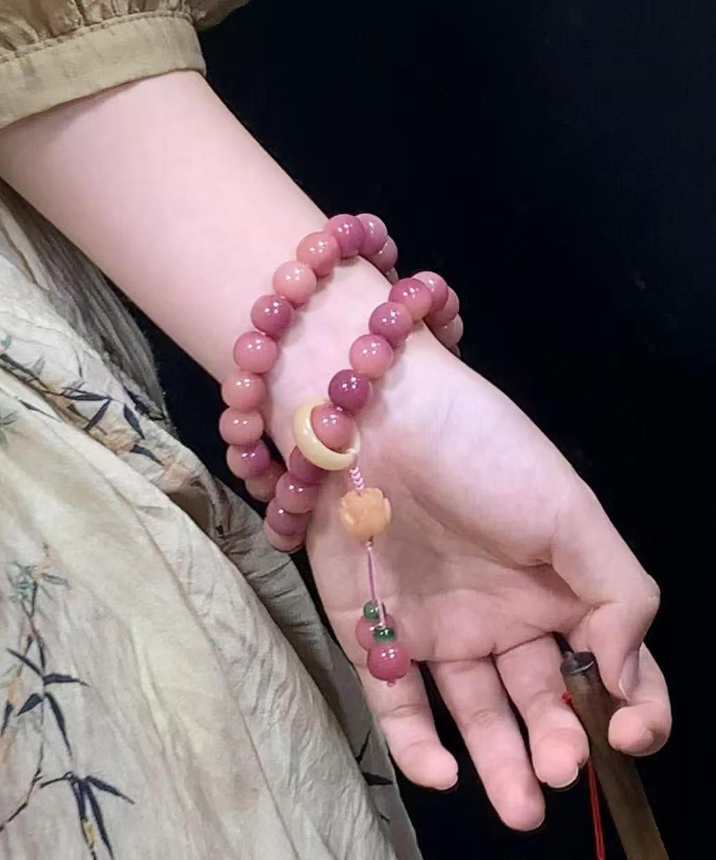 Boutique Lotus Double Layer the Bodhi So Charm Bracelet