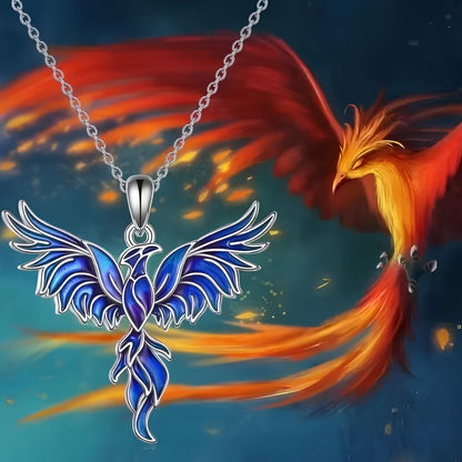 Phoenix of Eternal Rebirth Necklace