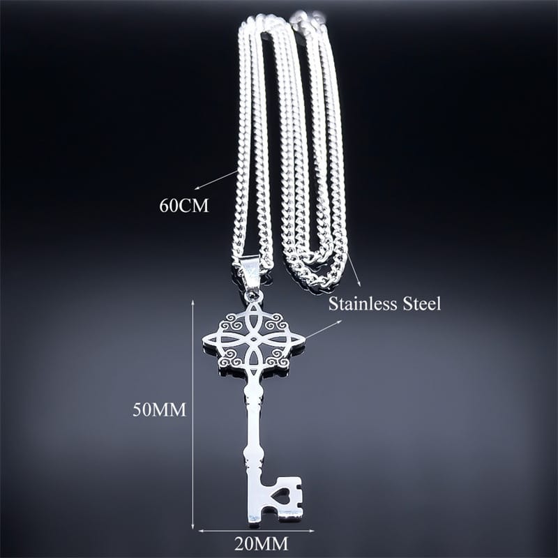 Witch’s Knot Key Necklace