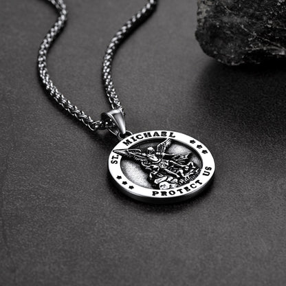 Archangel St. Michael Pendant Necklace for