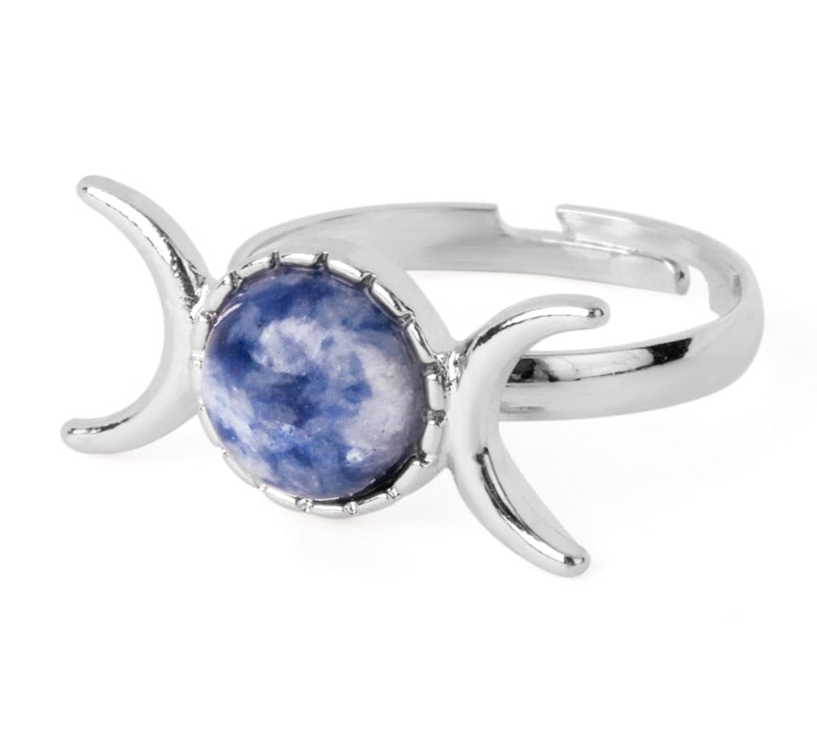 Moon Phase Crystal Rings - Series