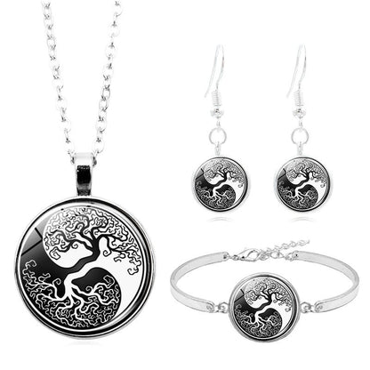 Tree of Life Jewelry Set: Embrace Nature's Mystical Power