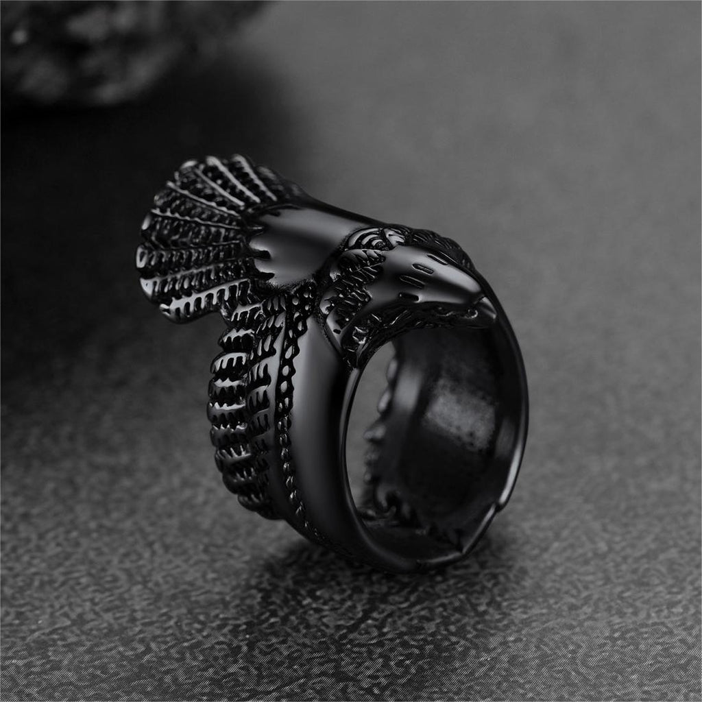 Retro Eagle Ring for Stainless Steel