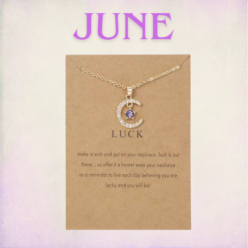 Signature Birthstone Necklace