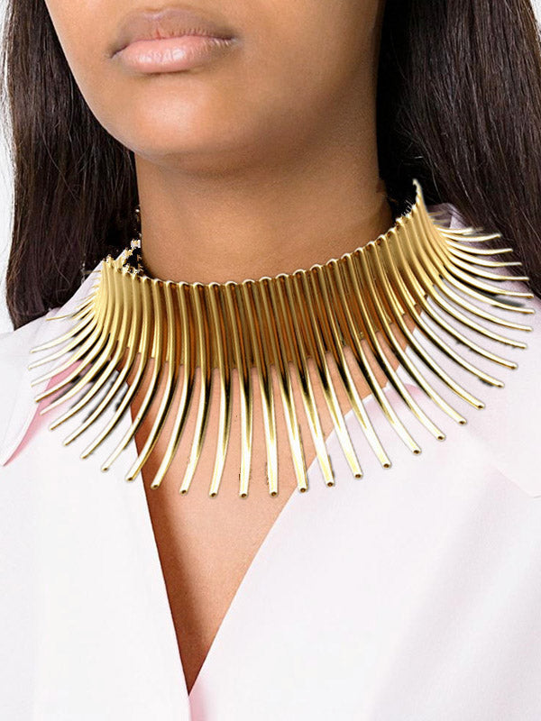 Adjustable Geometric Color Necklaces Accessories