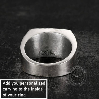 Domineering Dragon Head Sterling Silver Ring