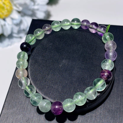 6mm Mixed Crystal Healing Bracelet for Energy Balance