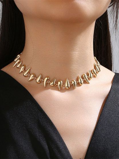 Geometric Color Necklaces Accessories