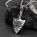 Flash Viking Gungnir Necklace With Valknut Amulet Jewelry for