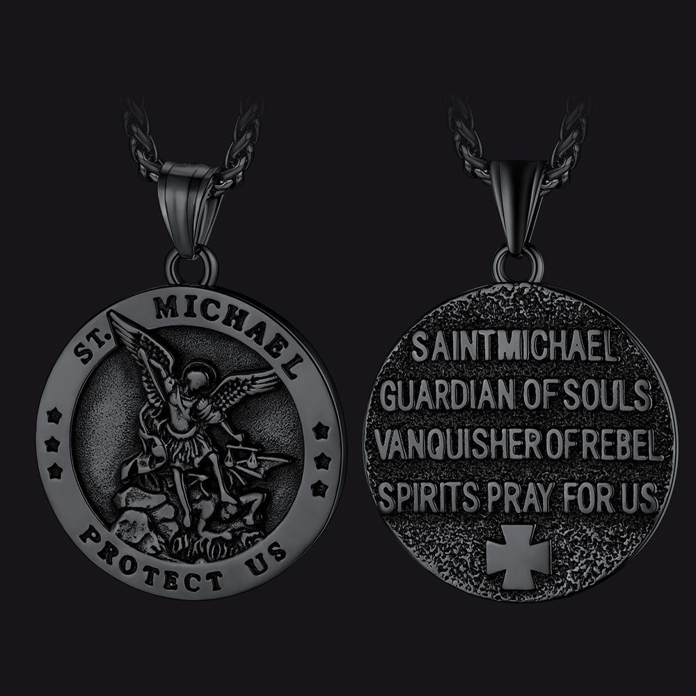 Archangel St. Michael Pendant Necklace for