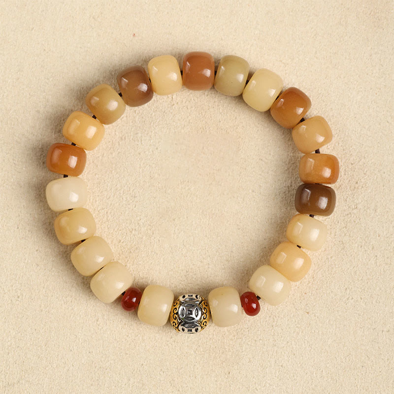 Buddha Stones Natural Bodhi Seed the Lord of the Corpse Forest Om Mani Padme Hum Wisdom Bracelet