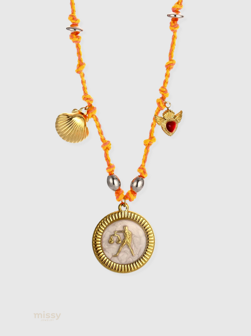 Cesia Zodiac Sign Charm Necklace