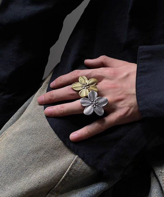 Metal Open Rings Two-piece Set