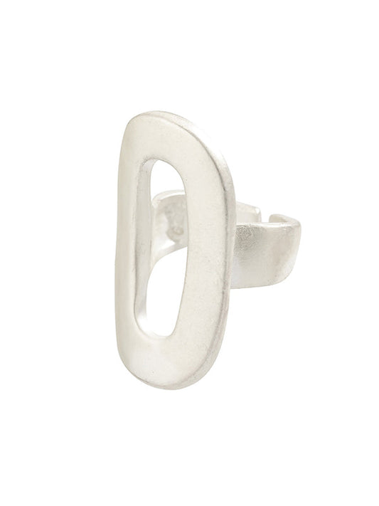 Adjustable Geometric Hollow Color Rings Accessories