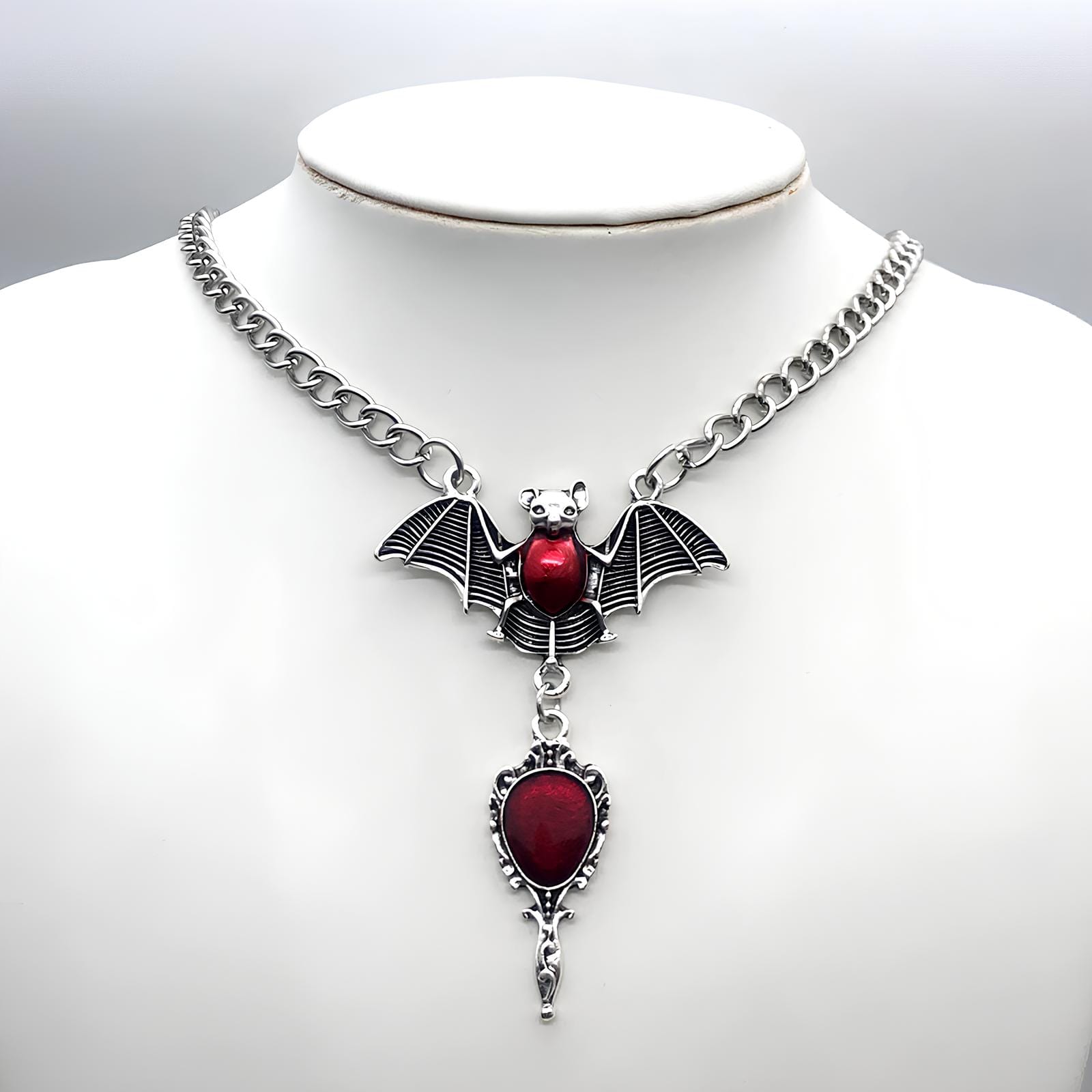 Bat of the Blood Moon Necklace