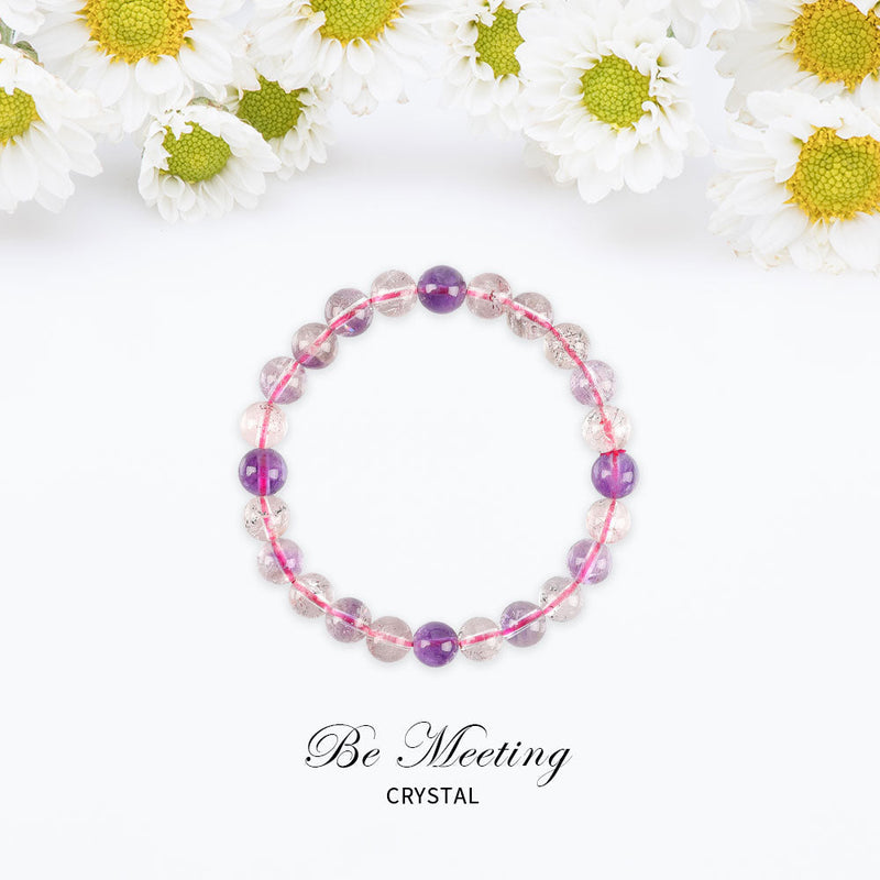 7mm Super 7 Spiritual Bracelet for Healing & Protection