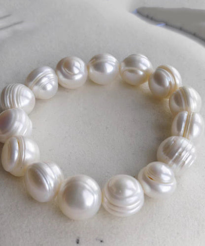 Original Design White Alloy Pearl Bracelet