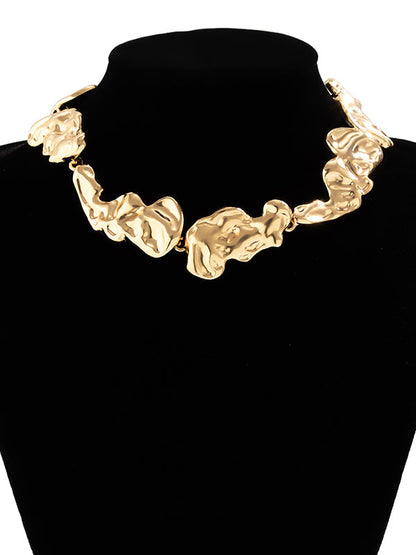 Geometric Color Dainty Necklace Necklaces Accessories