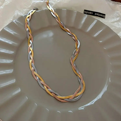 Gold and Silver Necklace