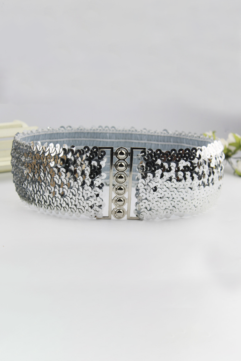 Patchwork Sequins Belts